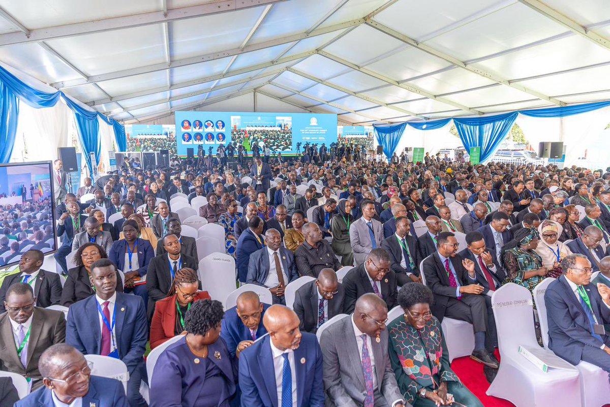 WilliamsRuto's tweet photo. During the 25th Ordinary Summit of East African Community (EAC) Heads of State Summit, Arusha, Tanzania, we adopted a raft of measures aimed at enhancing fairness and equity within the Community.

This includes a new contribution framework that will take into account the economic strength of Member States, ensuring a more balanced and sustainable system of support for our shared institutions.

We also noted that trade among Member States continues to grow steadily, rising from $33 billion in 2024, when I assumed the chairmanship of the EAC, to $40.3 billion in 2025.

We also appreciated the important strides made toward achieving lasting peace in the Great Lakes region during the period, particularly in DR Congo, recognising that stability and security remain essential pillars for sustainable development.

I extend my heartfelt congratulations to His Excellency @KagutaMuseveni, President of the Republic of Uganda, on his appointment as the new EAC Chairperson.

I congratulate Stephen Patrick Mbundi of Tanzania too on his appointment as the new Secretary-General of the Community.

I also congratulate outgoing Secretary General Veronica Nduva of Kenya for ably steering the EAC Secretariat since June 2024.

I equally congratulate the newly appointed judges of the East African Court of Justice, namely Kenya's Anne Amadi, Somalia's Abdullahi Warsamme, and South Sudan's Digo Stephen Abraham.

Proud to affirm that the EAC is firmly on a strengthening path that will empower, integrate, and connect over 300 million citizens within our borders, unlocking greater opportunities for trade, peace, and shared prosperity.