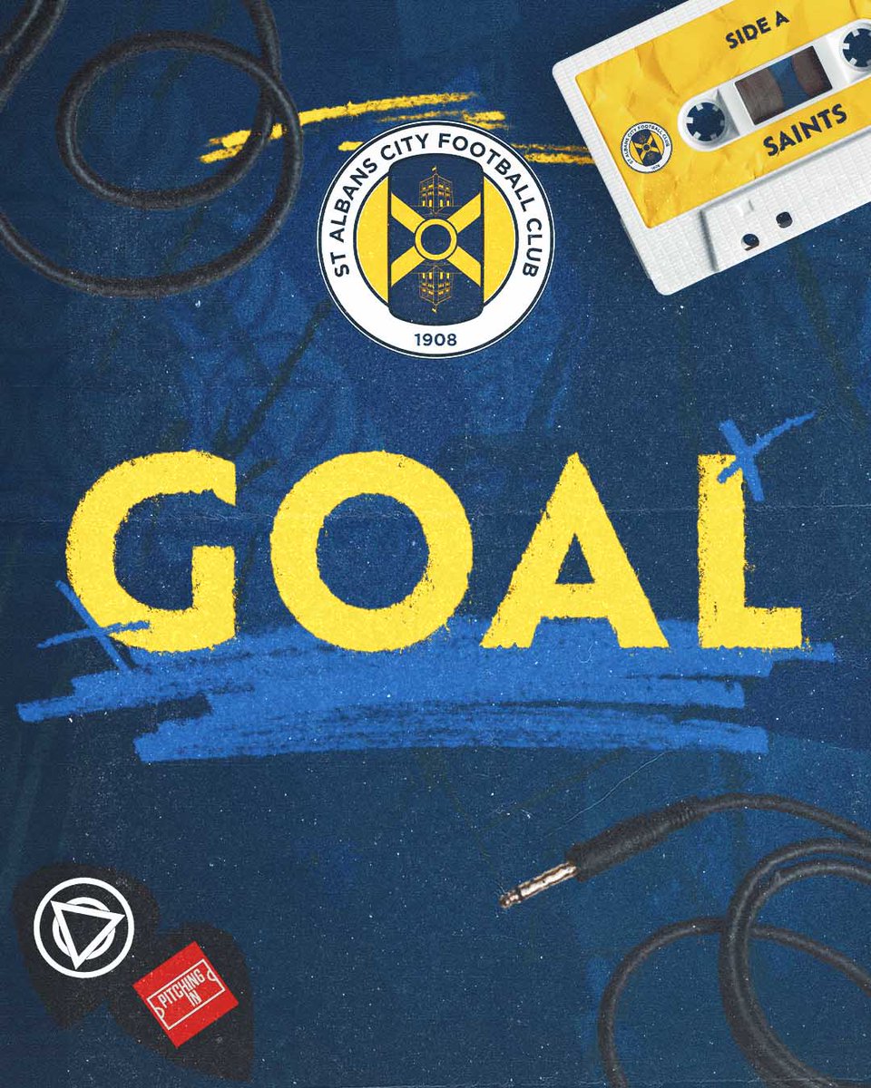 38' I ⚽️ GOOOOOAAALLLLLLL!!!

Leo Sery is denied by a great save in the six-yard box, only for Kieran Petrie to capitalise on the rebound! Arriving at the back post, Petrie smashes home into the roof of the net to give us the lead.

Saints 1-0 Hamlet

📻bit.ly/4enKkQF