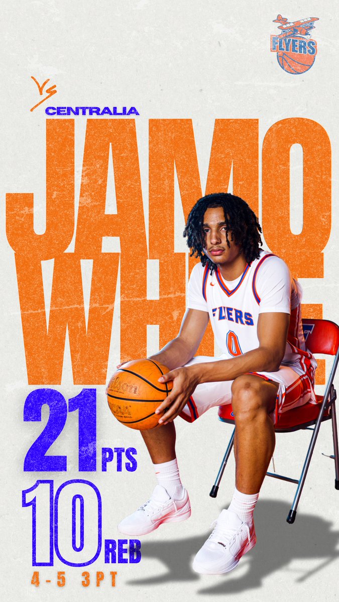 ESTLFlyersbball's tweet photo. FLYERS DOMINATE CENTRALIA TO TAKE THE SECTIONAL TITLE!! M

Some of our TOP PERFORMERS from last nights game — 

Jamo White — 21pts | 10reb | 3ast | 1blk 
Phil Jones — 20pts | 10ast | 6reb | 2stl 
Alex Johnson — 15pts | 4ast | 3reb 

CONGRATULATIONS TO OUR GUYS ON A BIG WIN!!! 🏆 https://t.co/FEepX28J9D