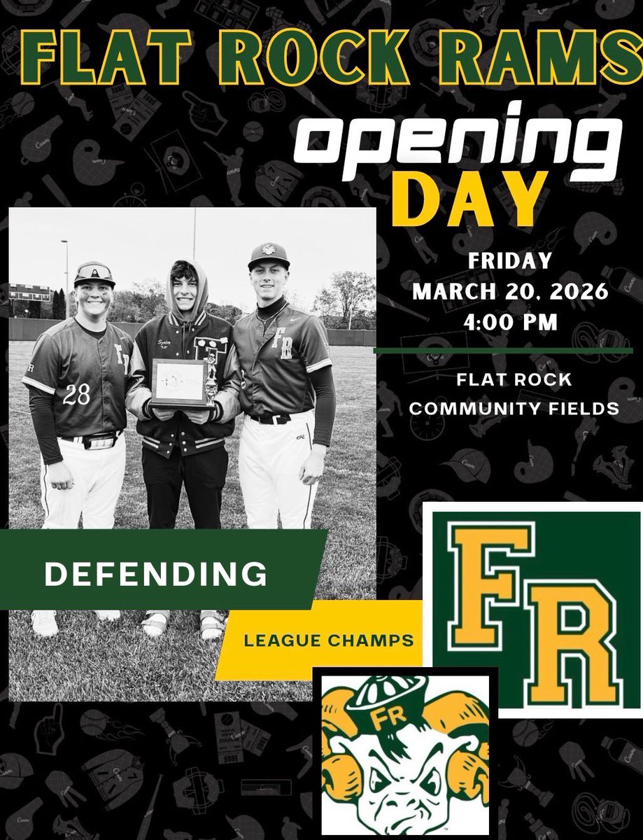 Flat Rock Baseball tweet media