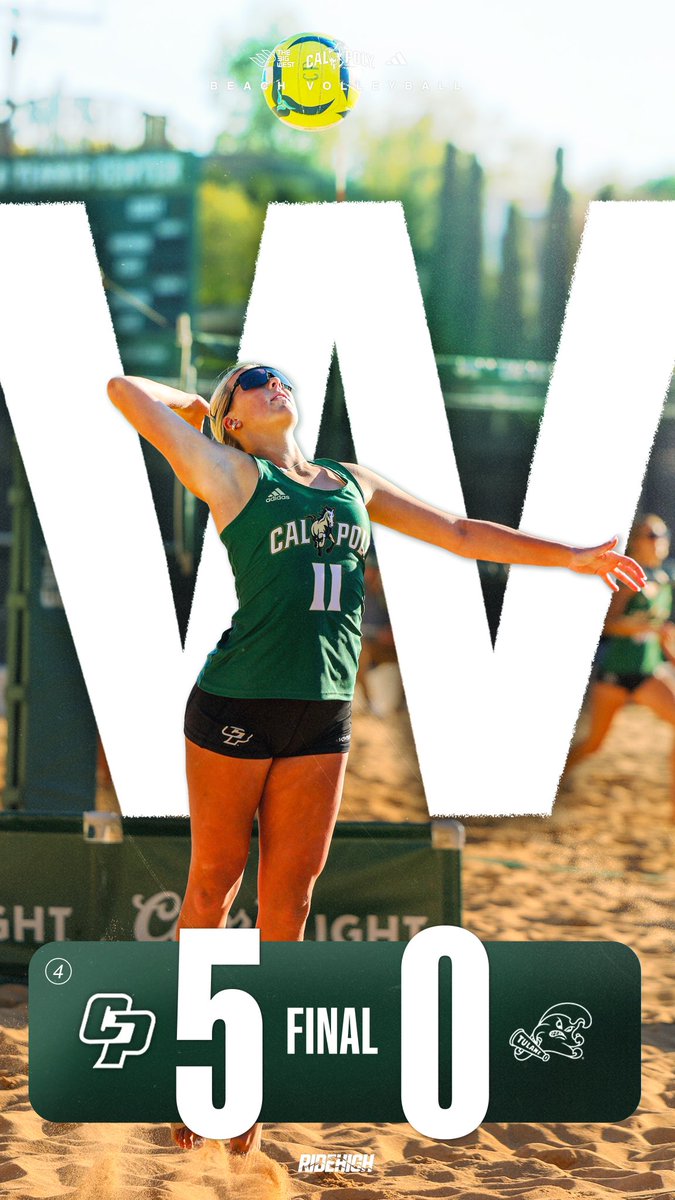 Cal Poly Beach Volleyball tweet media