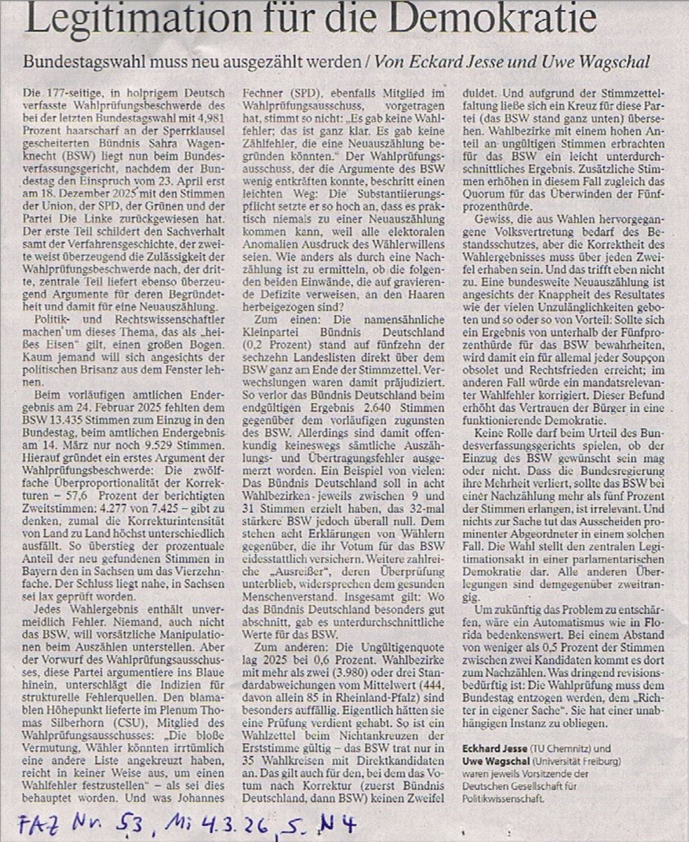 Das BVerfG steht nun endgültig an einem Scheideweg. Es hat bisher immer, wenn sich irgendein sei es auch noch so hanebüchener Ausweg fand, der Opposition nicht Recht zu geben und die "Regierung der letzten Chance" (Robin Alexander, der damit die Sichtweise der Berliner Eliten auf