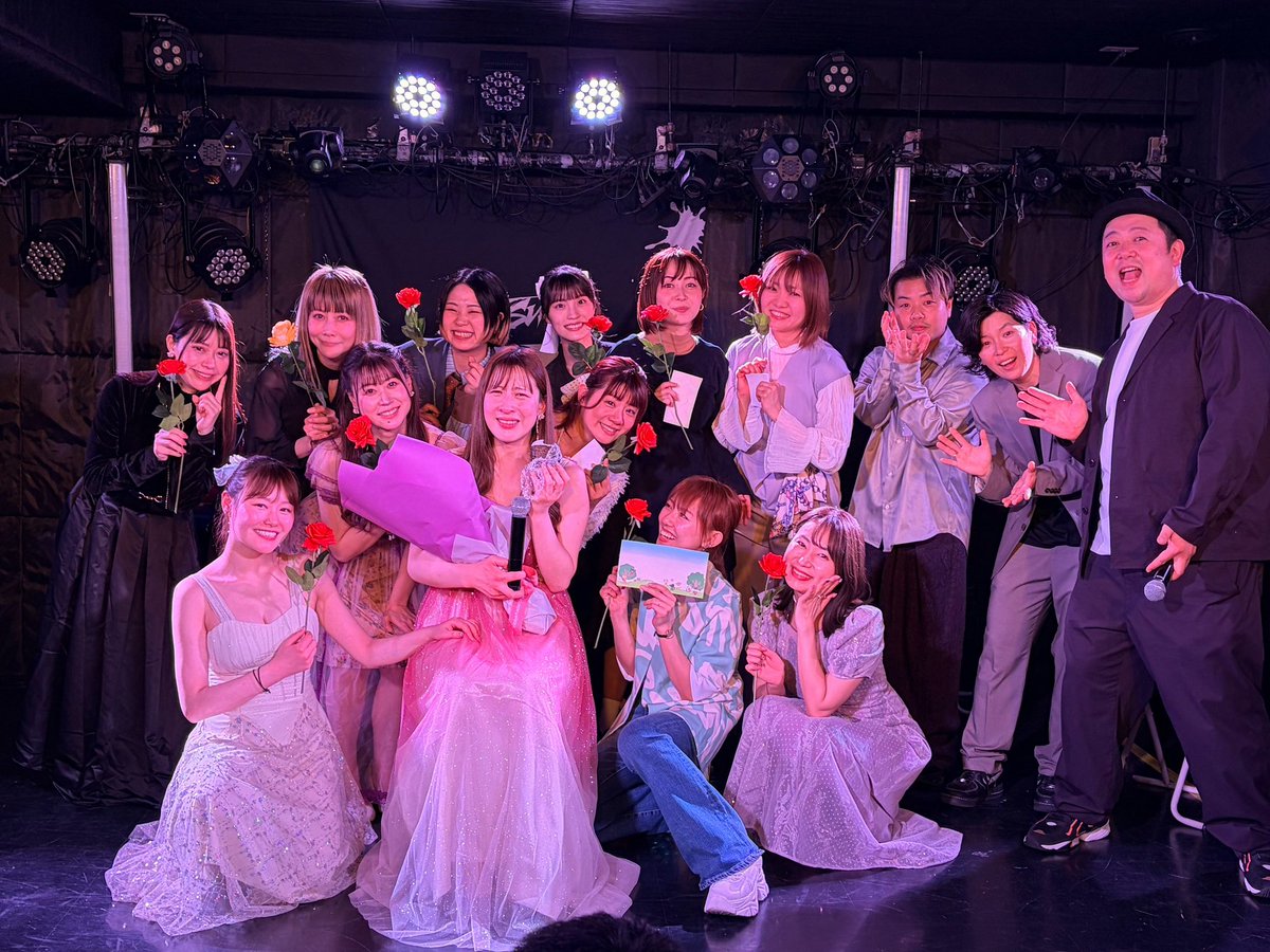 まりちゃん、素敵な時間に呼んでくれてまりがとうございました！

君の生きるその世界の勝利を掴め！

we are MARI:CESS！