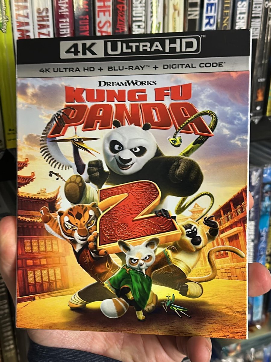 BasementBlus's tweet photo. It’s the simple things that make me happy. 😁
#physicalmedia #4k #slipcover #kungfupanda https://t.co/mjPLlT3ozg