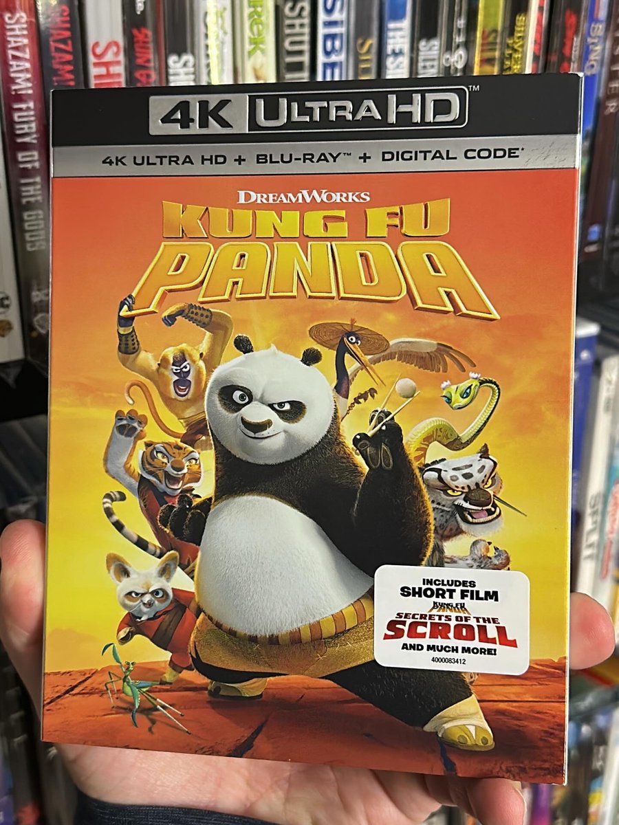 BasementBlus's tweet photo. It’s the simple things that make me happy. 😁
#physicalmedia #4k #slipcover #kungfupanda https://t.co/mjPLlT3ozg