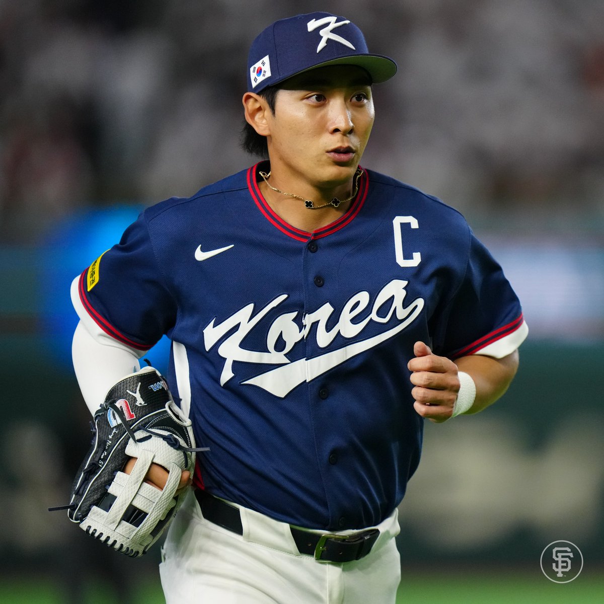 SFGiants's tweet photo. Captain Jungy 🇰🇷 https://t.co/BgaOrtWBd2