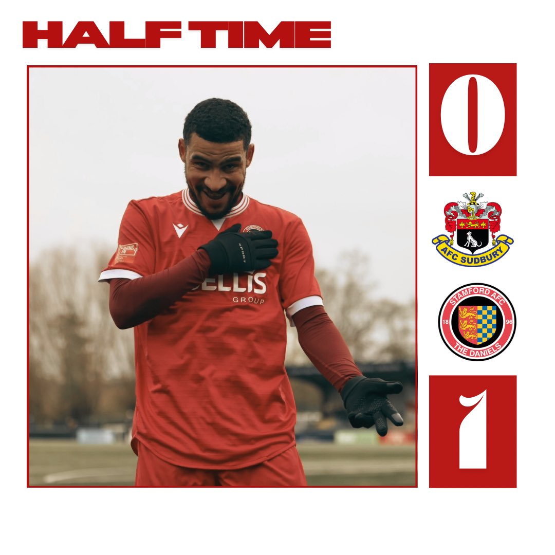 𝐇𝐀𝐋𝐅 𝐓𝐈𝐌𝐄

Ahead in Suffolk at the break.

🟡 0-1 🦁