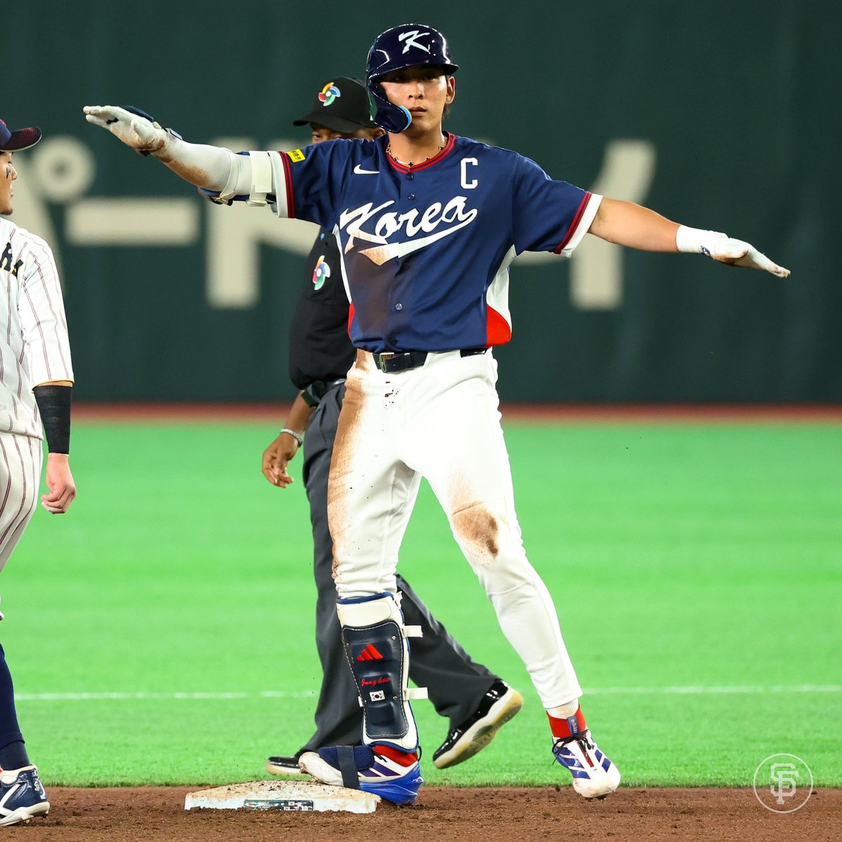 SFGiants's tweet photo. Captain Jungy 🇰🇷 https://t.co/BgaOrtWBd2