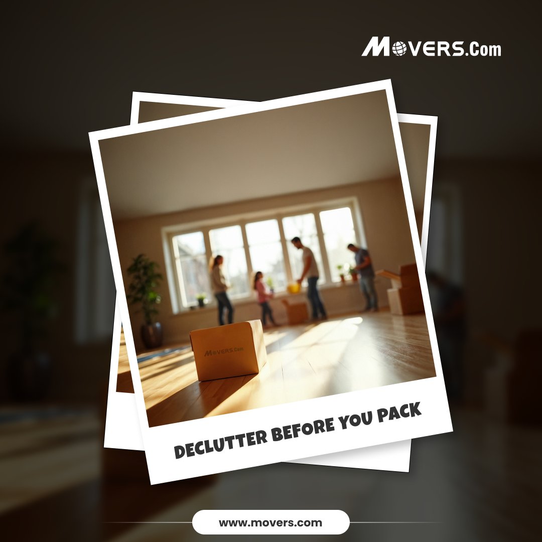 MoversCom's tweet image. Declutter before you pack to save time, money, and stress on moving day.

Planning a move? Compare trusted movers and get free quotes today.

Get expert moving tips and compare movers for free at Movers.com.

#MovingTips #MovingChecklist #MovingSoon #RelocationTips