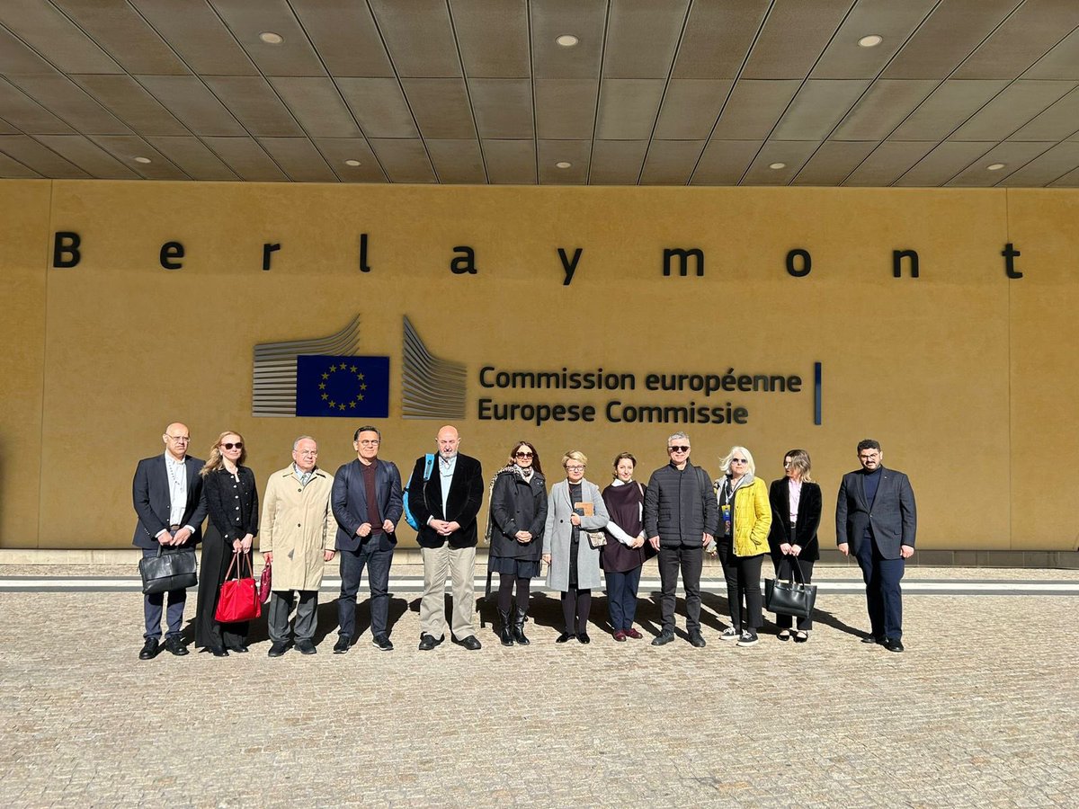 EUDelegationTur's tweet image. The Turkish journalists' visit to #Brussels focused on #EU–Türkiye relations and shared priorities.
🇪🇺🇹🇷