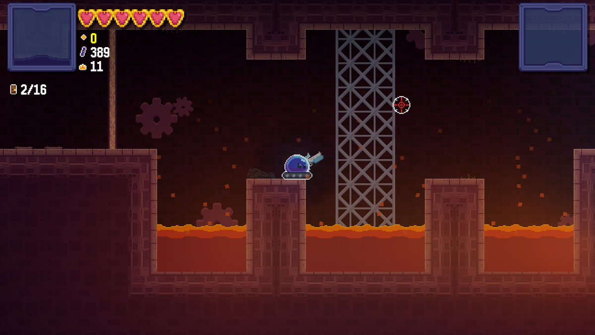 plungeofsludge's tweet photo. Added some lava to the "Land Of Metal And Fire" level in my roguelite🔥🔥

#ScreenshotSaturday #indiegame #gamemaker #rougelite https://t.co/6JtMM9DSst