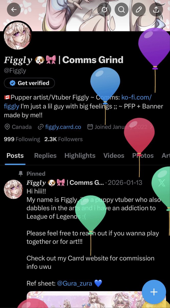 𝑭𝒊𝒈𝒈𝒍𝒚 🐶🎀 | Comms Grind tweet media