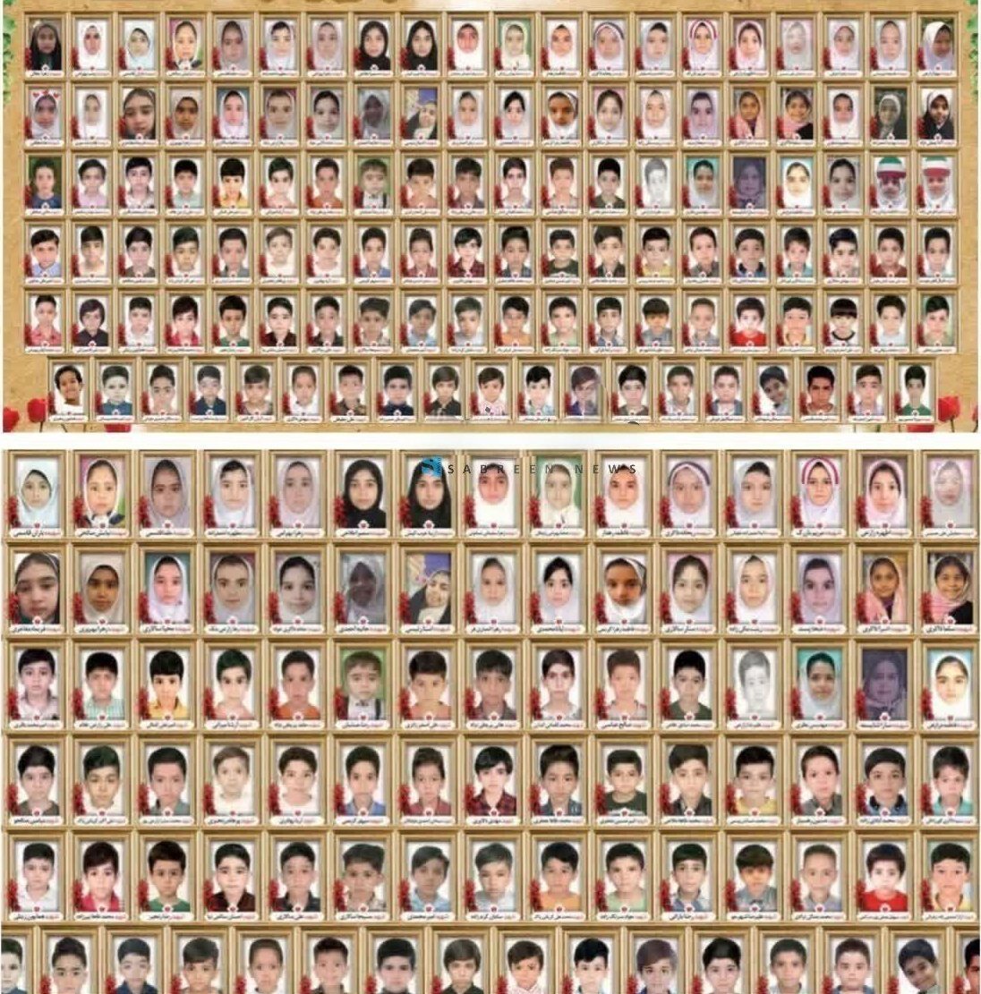 NoaMagid's tweet photo. The children massacred by the terrorist Islamic regime at their school in Minab. https://t.co/Vh4XVoEmF3