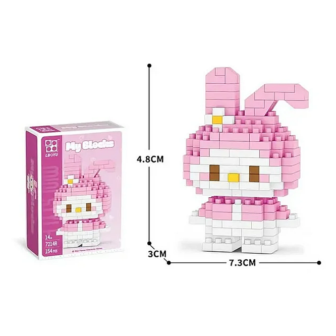 AllGoodsManual's tweet image. How to Building Blocks My Melody No.7214A Instructions
youtu.be/BeX9rEDViJQ
LBOYU Building Blocks - Sanrio My Melody No.7214A
Pieces : 154pcs
H : 68mm
W : 48mm
L : 30mm
#Assembly #LBOYU #MicroBlock #MiniBlock #My_Melody #NanoBlock #No_7214A #Sanrio