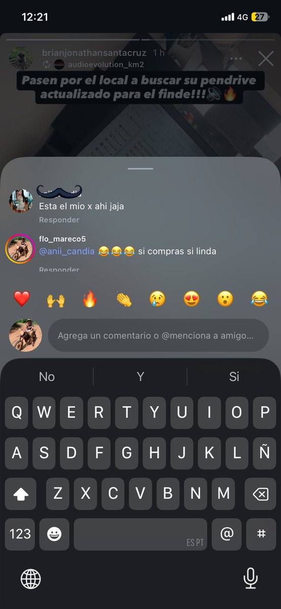 FlorMareco56's tweet photo. 🤣🤣🤣🤣 trabajen mujeres no andar pindoseando a un hombre las cosas 🤣🤣🤣🤣 igual le dije que pase por el local que le voy a dar… no sabe nomas que 🤣🤣🤣🤣 y de paso $28.000 vale el pendrive pasen por el suyo 🤣🔊 https://t.co/2ejBavcZkw