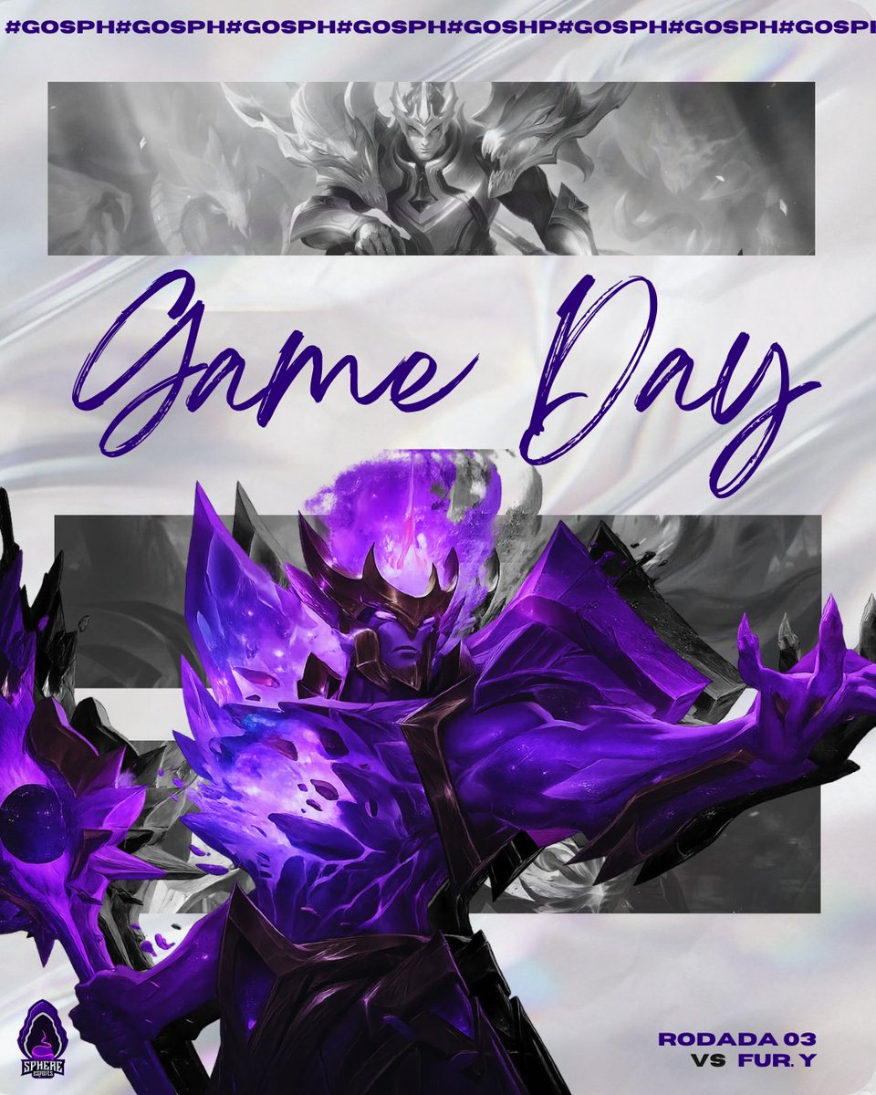 Sphere_Esports's tweet photo. Dia de jogo! 🔥
Hoje entramos no servidor pela CELOL Série A para enfrentar a FURIA Youth às 18h. Mais um desafio importante e mais uma oportunidade de mostrar nossa evolução.
Contamos com a torcida de vocês! 💜 #GOSPH https://t.co/EW7hHIDeUg