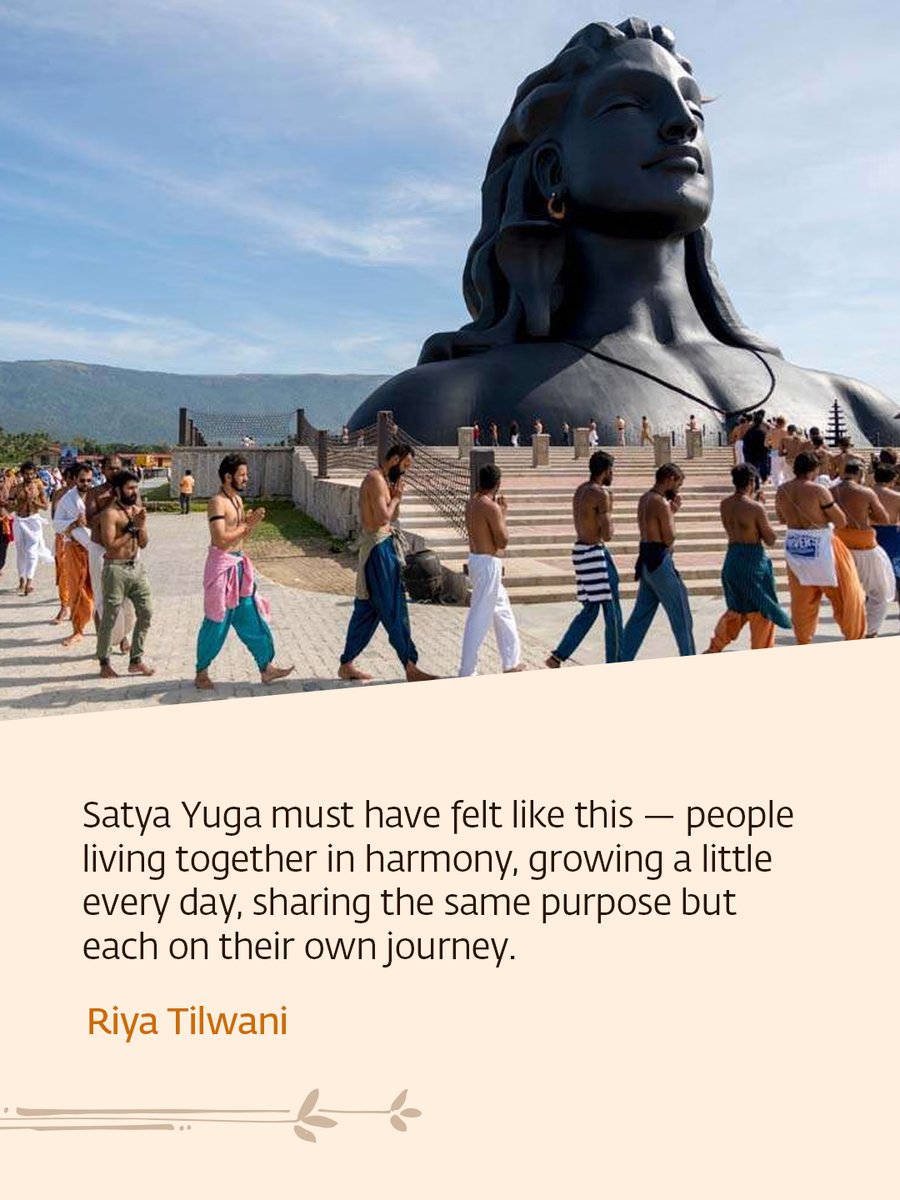 ishafoundation's tweet photo. Participants share their most cherished moments from the exuberant, intense, and transformative ride that is Sadhanapada.
Know More: https://t.co/XgAE5saoPF https://t.co/OTb6opPwVs