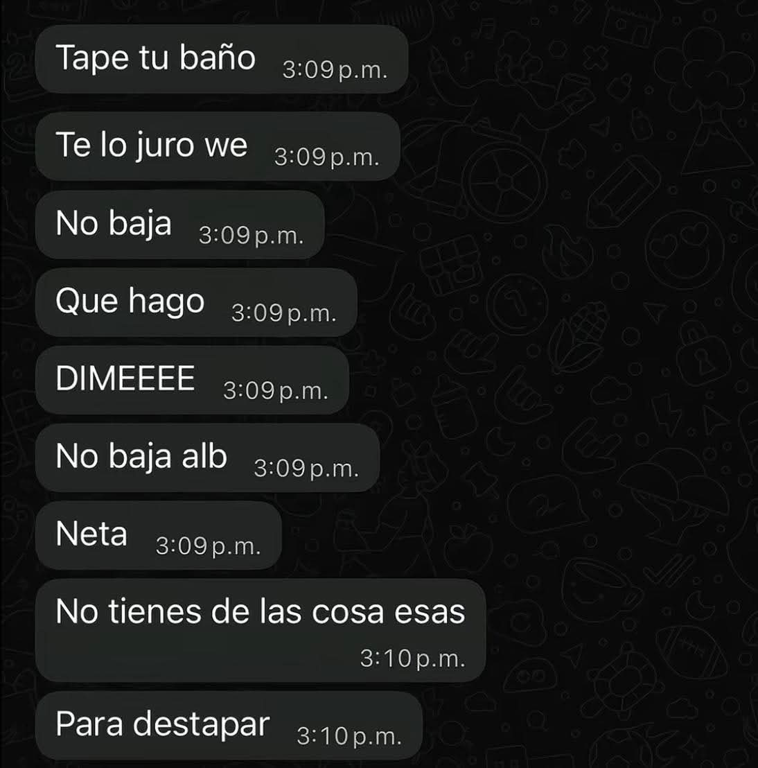 #SabadoDeRelacionesTóxicas
<a href="/DenDeLaFuentee/">Den de la fuente</a> 

Un día cualquiera con <a href="/duummie/">duummie el chorrillento 💩</a>