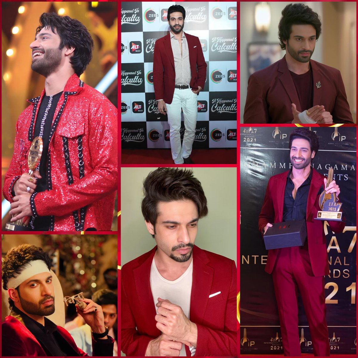 Be it on screen or off screen, owning the colour Red with his killer style &amp; aura ❤️🔥❤️ 
VJ ❤️❤️❤️ #VijayendraKumeria