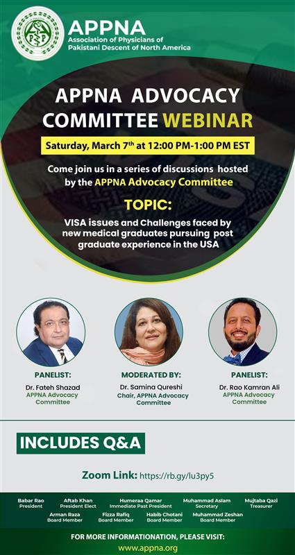 Assoc. of Pakistani Physicians of North America tweet media