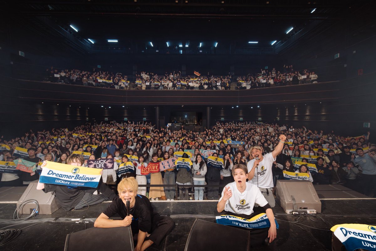 lucklife_info's tweet photo. #럭라이프 TOUR 2026
『Dreamer Believer』
📍3/7(sat) YES24 LIVE HALL
투어 세미 파이널! 무사히 막을 내렸습니다!

​YES24 LIVE HALL 관계자 여러분, 스태프 여러분,
무엇보다 와주신 관객 여러분, 정말 감사합니다!

​처음 뵙는 분들도, 오랜만에 뵙는 분들도 언제나 따뜻하게 맞아주셔서 즐거운 밤이었습니다.

​이제 드디어 마지막 파이널 공연만 남았네요!
올해도 생일을 함께 축하합시다🥳

​photo by @byKIMWOLF

​다음 공연⏩
🎂FINAL & 18주년 생일 파티🎂 
#LUCKLIFE TOUR 2026
『Dreamer Believer』
📍3/15(일) CLUB CITTA’ (가와사키)

#ラックライフ
#DreamerBeliever
#럭라이프투어2026
#CLUBCITTA #18주년