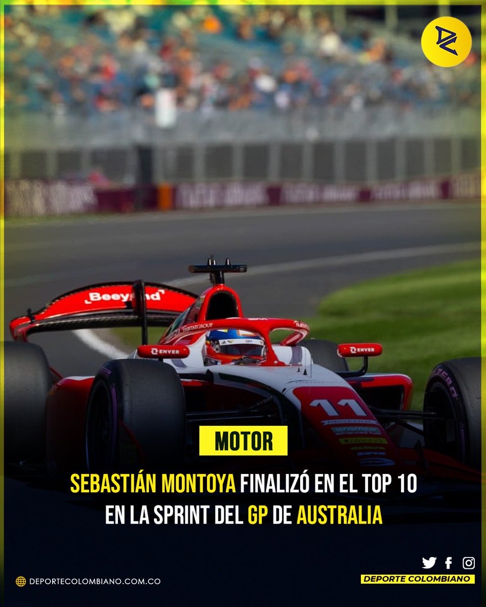 ¡INICIA LA FÓRMULA 2 🏎️! Sebastián cerca de puntuar

La temporada 2026 de la F2 inició con la carrera sprint en Australia. Sebastián salió en la casilla 15 y a pesar de un pequeño accidente, escaló hasta la 9ª casilla.

🔜 Carrera Principal 🇦🇺
📆 Hoy - 7:25 p.m

¡Vamos 💛💛💙❤️!