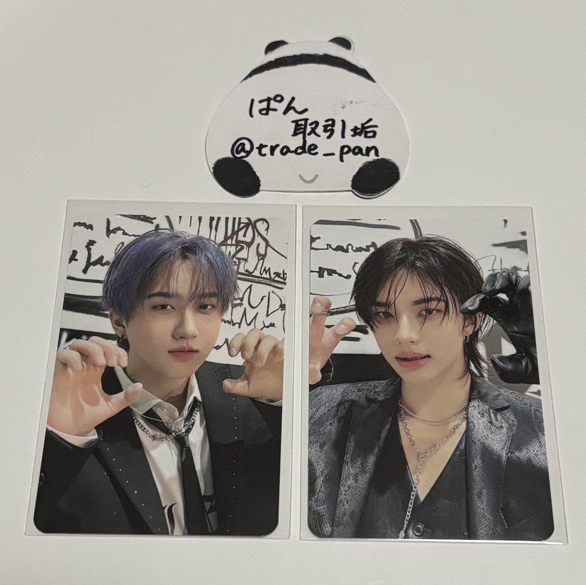 trade_pan's tweet photo. 【交換】Stray Kids スキズ dominATE ソウルコン 本国コン MD オフライン トレカ

譲→チャンビン🐖🐇、ヒョンジン🦙

求→バンチャン🐺 💕

今更ですが交換探しております。(⚠︎アンコン×)
検索からでもお気軽にお声掛けください。 https://t.co/pTI3elWb8P