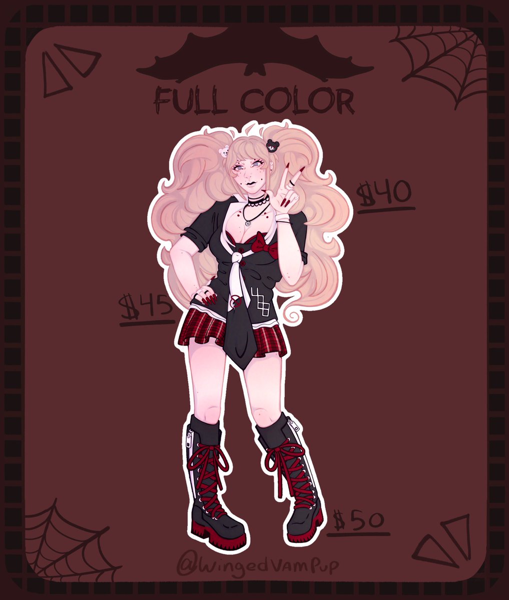 WingedVamPup's tweet photo. I've updated my commission sheet to make it more readable and include all my new information! DM or comment for inquiries, I'm really looking forward to drawing some art for you all! ✨
#artmoots #ArtistOnX #artistsupport #smallartist #commissionsopen https://t.co/7X4Jm53LeA