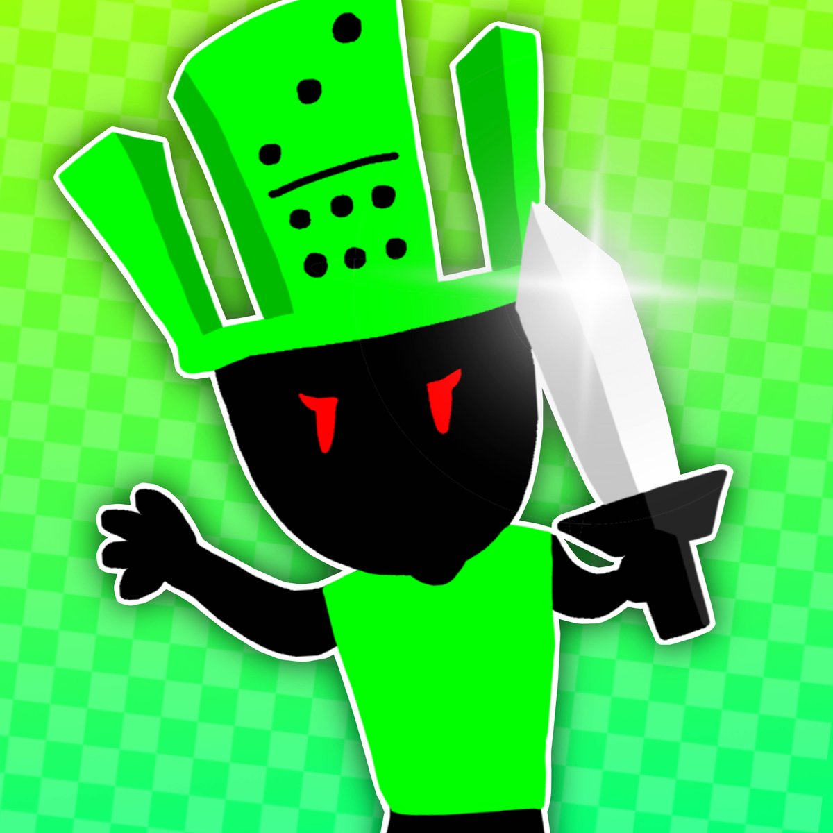 Art commissioned by <a href="/GrumpyYT_RBLX/">GrumpyYT</a> | It's been a while while making art commission. But he's 1x1x1x1. 💚