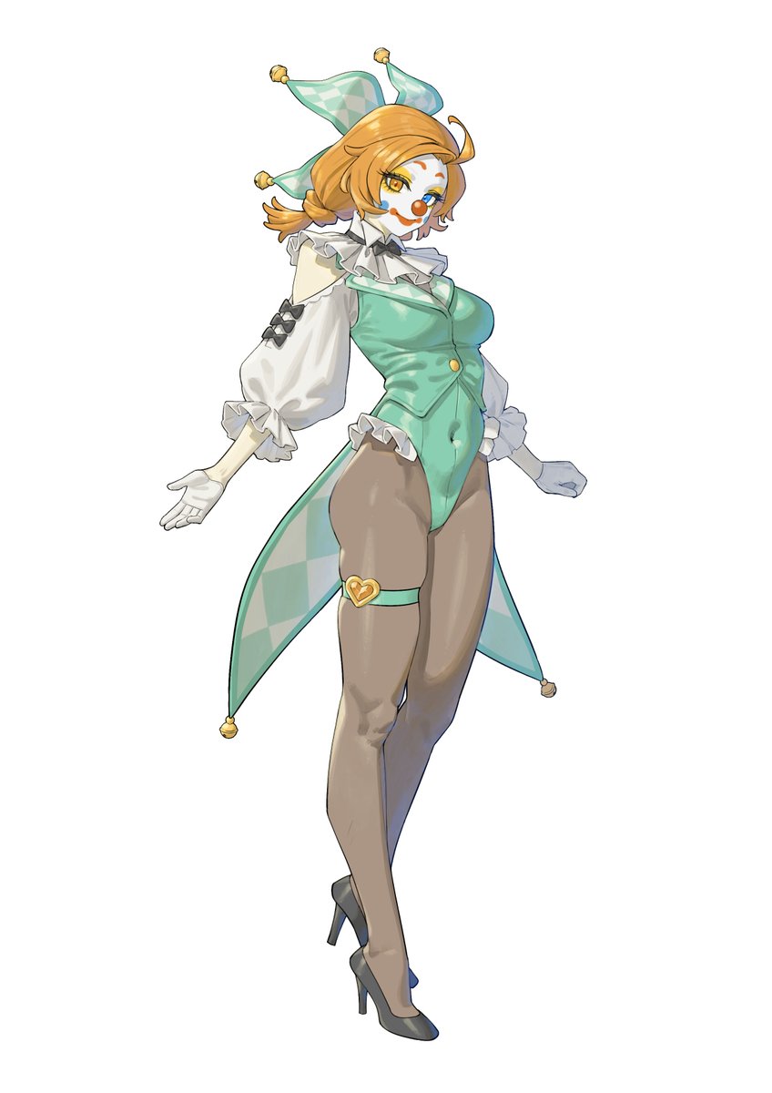 k_uu_999's tweet photo. 260308_女ピエロ（リクエスト） https://t.co/yuZsrp906Q