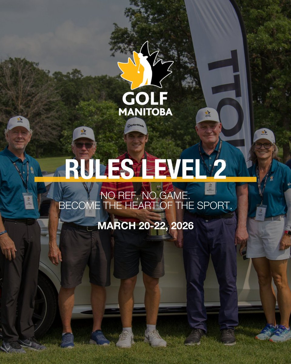 “No referees, no game.”

Since 1915, volunteers have been the heartbeat of Golf Manitoba. From our premier amateur championships to junior development programs, our game relies on a dedicated community of officials who ensure golf is played with integrity, fairness, and passion.
