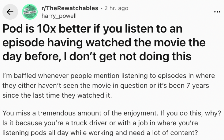 The r/BillSimmons Podcast tweet media