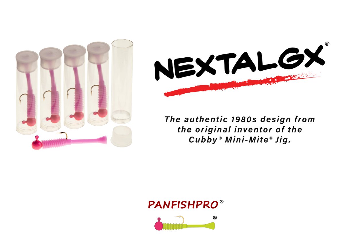 PANFISHPRO's tweet photo. A Legacy Defined by the Hook, Not the Name. When you fish with NEXTALGX, you aren't just buying a lure; you are fishing with the authentic design from the original inventor.

#Panfishpro #Nextalgx #CatchMoreFish #CrappieFishing #CubbyConverts https://t.co/3mtSKXXauf
