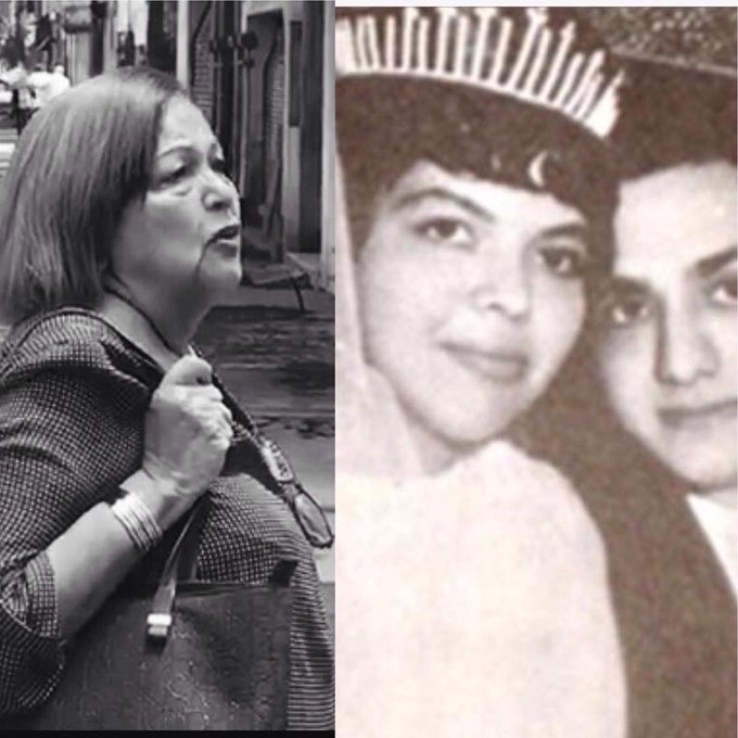 Esta es la madre de Jorge y Delcy ..portadora junto con el padre también llamado Jorge Rodríguez de esos genes putrefactos q engendraron a estos hermanos siniestros. Esa mujer vivió y ha vivido del dinero de esos más de 20 millones de dólares q entregaron los americanos por  el