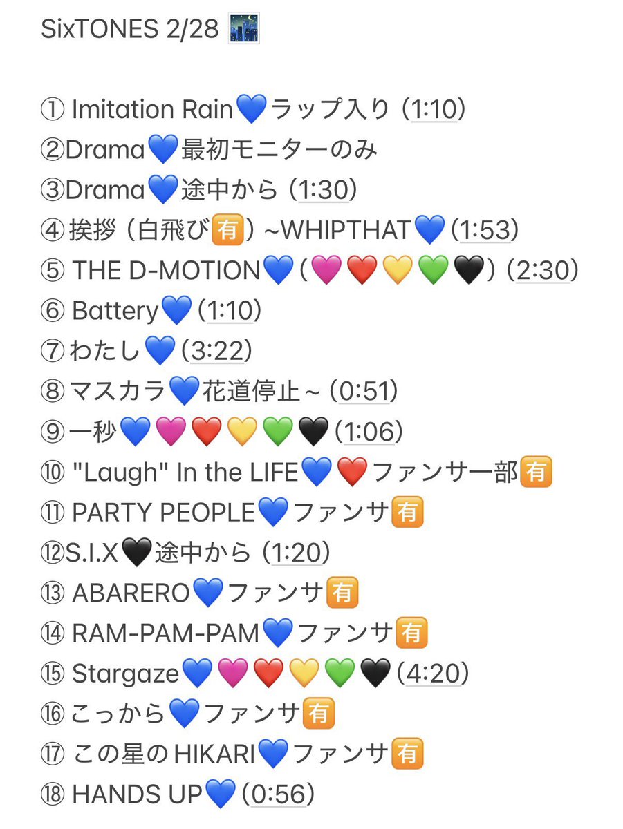 nemunyn_'s tweet photo. 🅾️阪 🐙 m参る ㍄ 💎 🎥 
②/②⑧ 🌙🌃

💎 🎥 ❤️💙🩷💛💚🖤

🐿ト ﾌｧﾝｻ🐜〼！！！

🐚🐦🌳某の肩はDⓂ️まで、、 https://t.co/KdzZO3iYqv