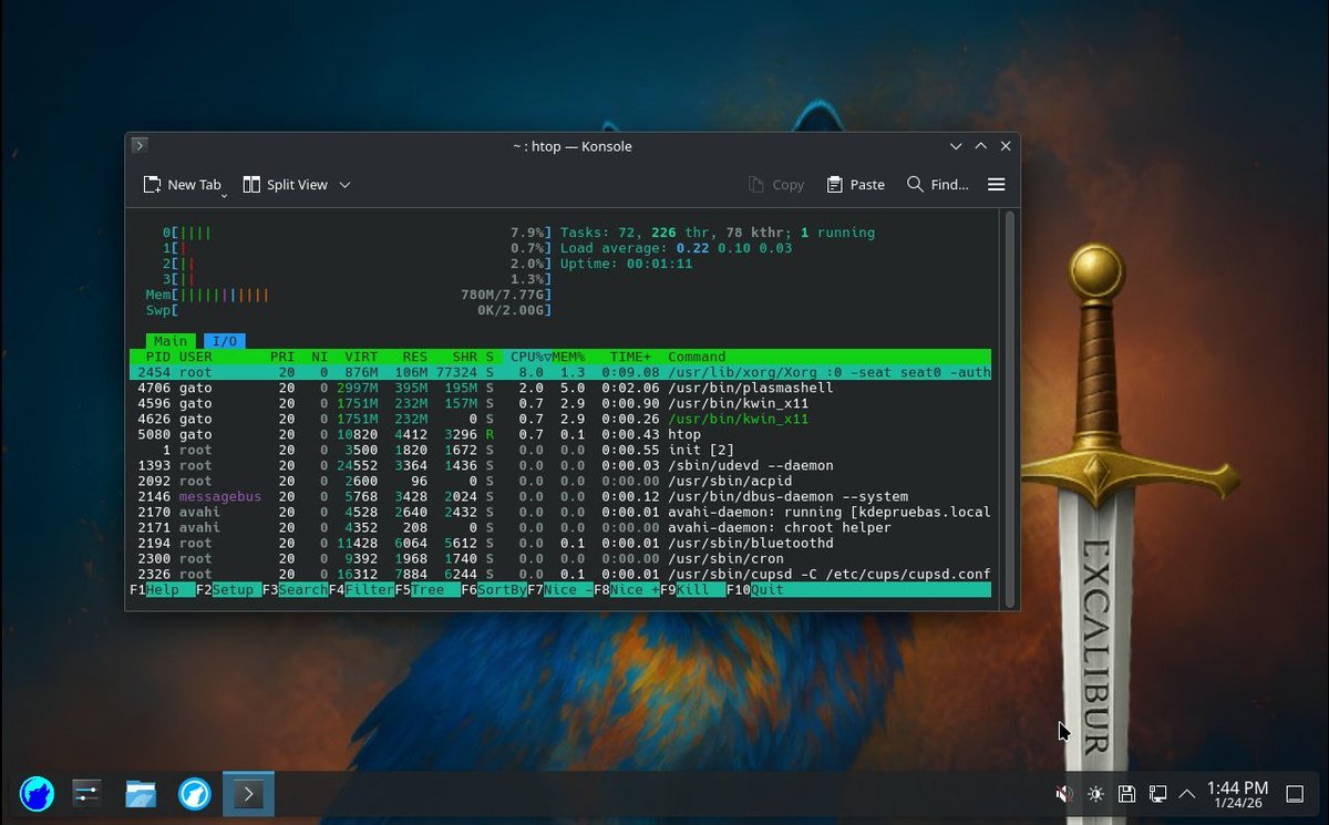 vendefoulwolf's tweet photo. The #KDE Project Desktop performs better with #Xlibre and #OpenRC. Furthermore, with #Aconita and our personalized  kernel   for #Vendefoul #Wolf #Excalibur, you'll experience a smoothness and speed that will surprise you.
https://t.co/zUcPQO8JUe https://t.co/tmj6eh0JvT