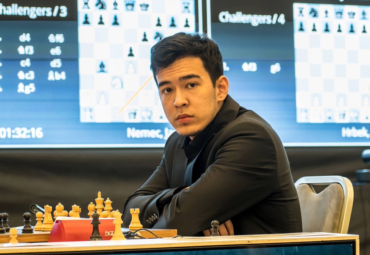 ChessbaseIndia's tweet image. He did it again!! @NodirbekGM  wins the @PragueChess  with a clear point lead over the field. Abdusattorov scored an unbeaten 6/9 points with 6 draws and 3 wins. This is his second Triumph at the Prague Masters after winning it in 2024.

#Prague #Chess