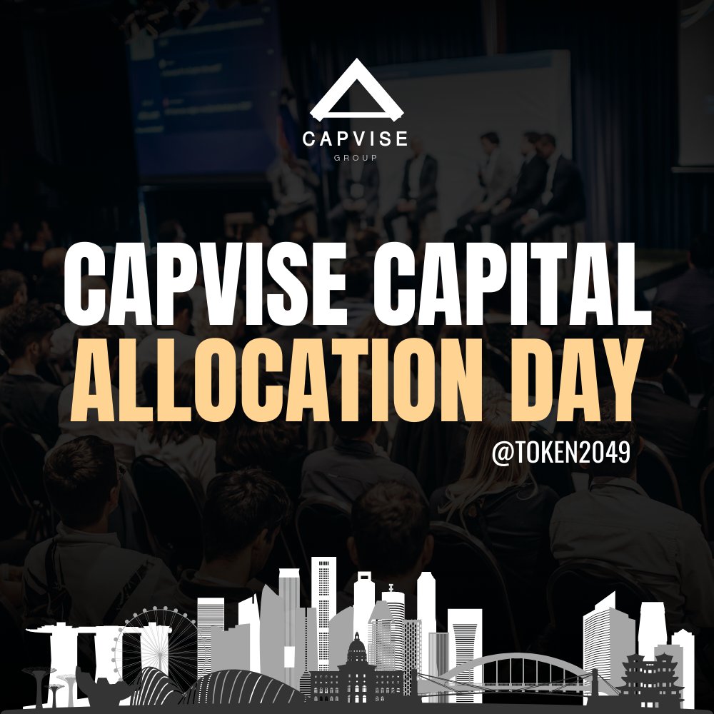 Capvise Group | TOKEN2049🇸🇬 tweet media
