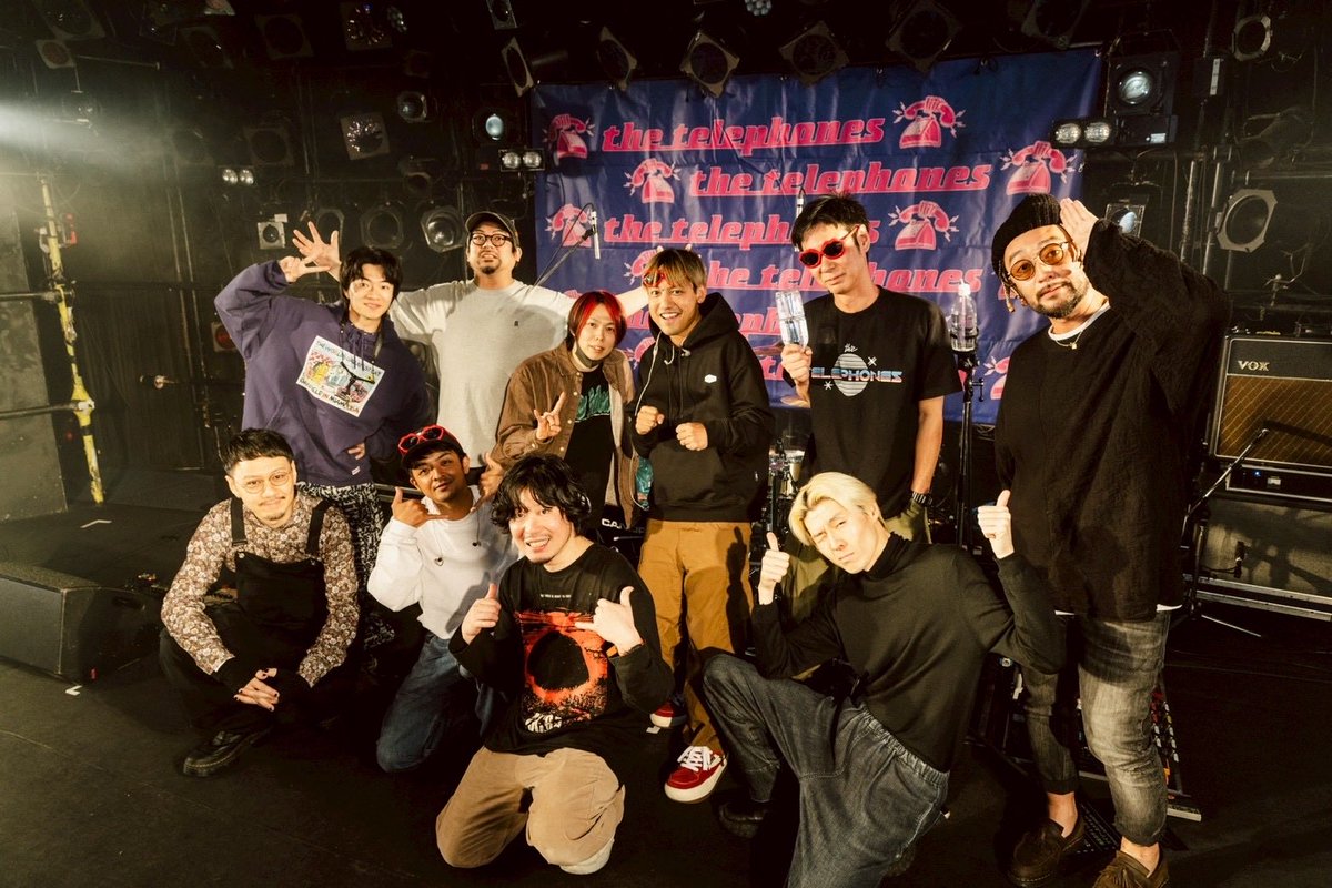 OR_HIROKI's tweet photo. the telephones 結成20周年ツアー
We wanna scream “DISCO” with you everywhere!!! 「日本全国どこでもディスコ!!!」東京・渋谷CLUB QUATTRO！ずっとピークを更新していくような盛り上がりでした。今のテレフォンズ超カッコいいよね？ぶっ飛びました。最高にディスコな夜をありがとう！ https://t.co/CRKc9vbXvH