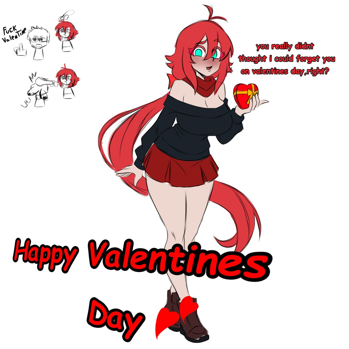 Past valentine art :3