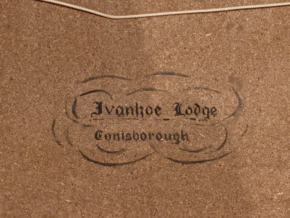 alexryans's tweet photo. @JeremyClarkson Hi Jeremy, sorting my late father’s estate, we have found a framed canvas of Ivanhoe Lodge in Conisborough, W. Yorks, which we have reason to believe you have an ancestral connection to. Is this something you may be interested in, along w/ the story behind it? https://t.co/FXrjXtz4eq