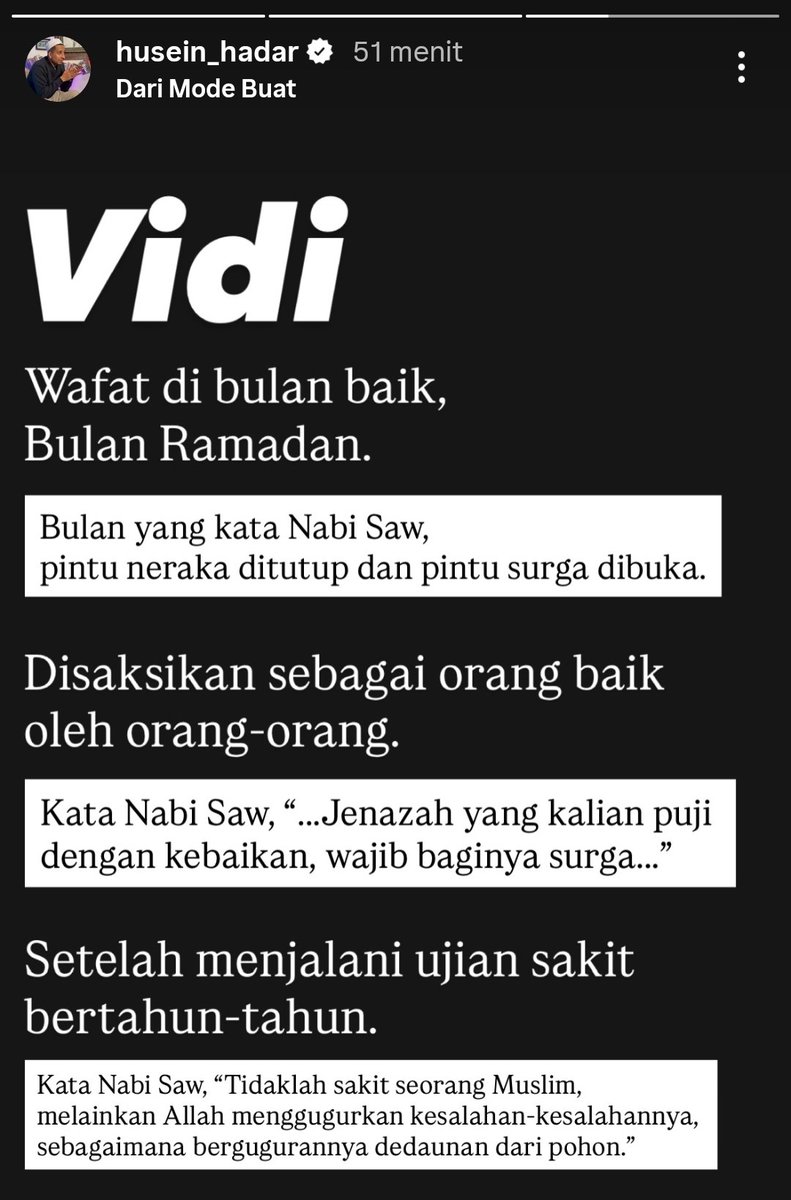 somexthread's tweet photo. Jujur ga pernah senyesek ini kalo liat artis" meninggal, Innalillahi Vidi Aldiano🥀 https://t.co/hKSxdZqjZu
