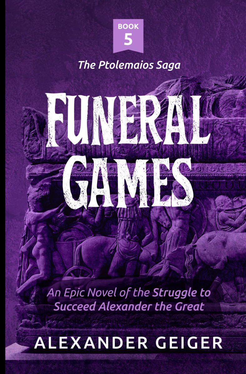 “Funeral Games – Book Five of the Ptolemaios Saga” by #AlexanderGeiger was just published

More infos here: bit.ly/3MPNrsN

Have a great weekend, Elena 

#FuneralGames #ThePtolemaiosSaga #PtolemaiosPublishingandEntertainment 
#AlessandroIIIdiMacedonia #ἈλέξανδροςὁΜέγας