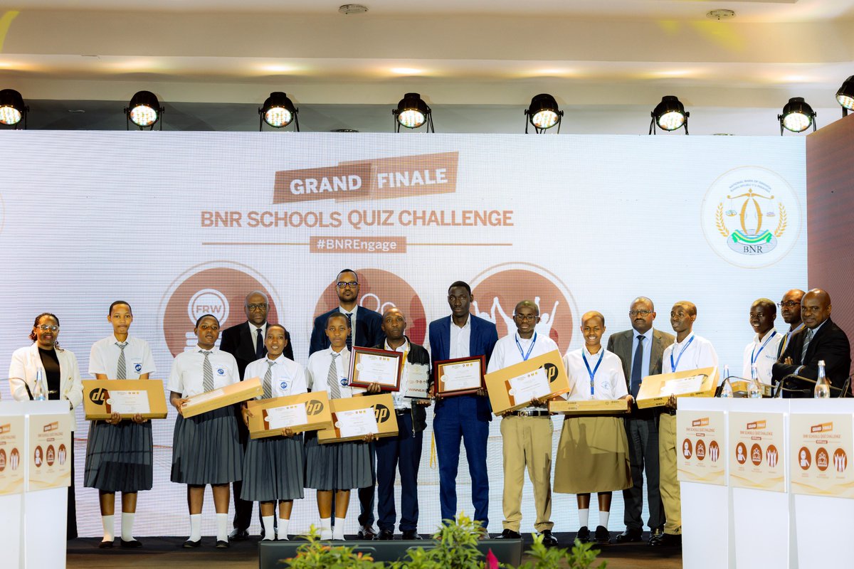 Congratulations to the Winners of the #NBRSchoolsQuizChallenge 2026!

In an exciting finale, Ecole de Science Byimana and FAWE Girls School both emerged as winners for the first time in a tie. This remarkable achievement is a testament to their dedication, teamwork, and
