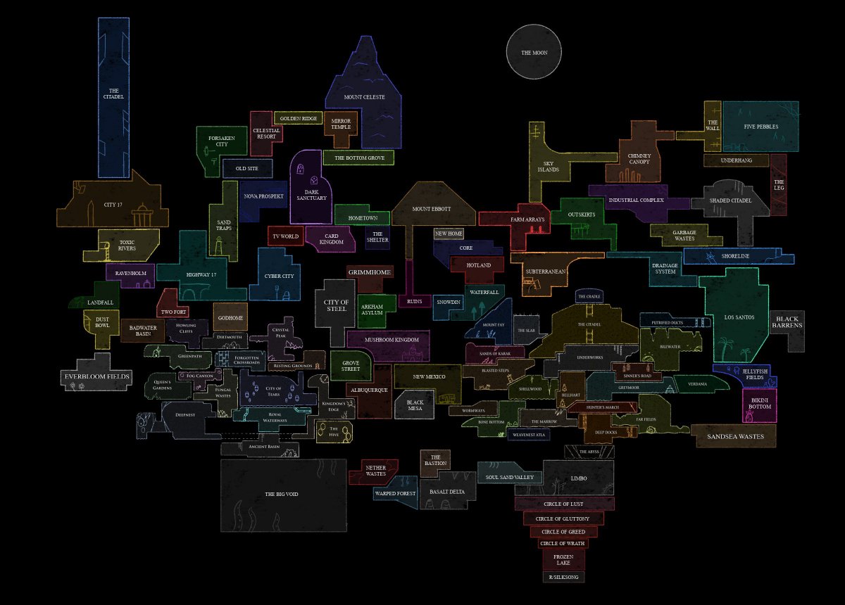 Leaked map goes crazy