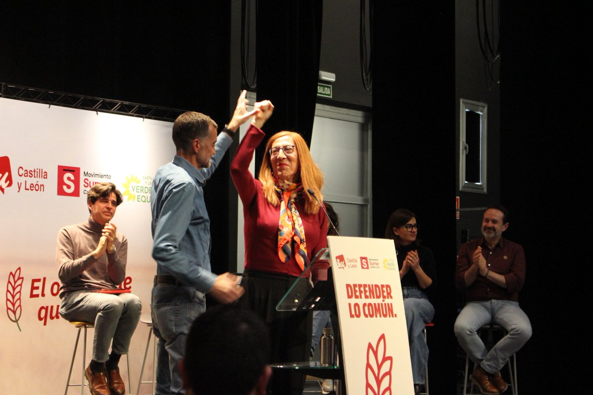 iucyl's tweet photo. 📸Acto central de campaña para llenarnos de energía para la siguiente semana.

Seguimos trabajando para llegar a las Cortes y ser el Caballo de Troya de toda la lucha organizada, de nuestra tierra para salir del abandono. 

Para defender lo común. El orgullo de quedarnos ✊🌾 https://t.co/qfnGBOlPTz