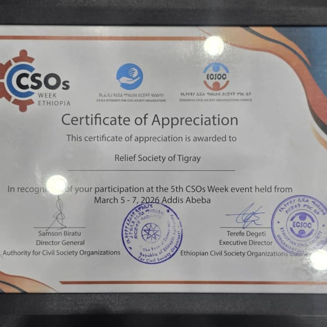 RELIEF SOCIETY OF TIGRAY (REST) tweet media