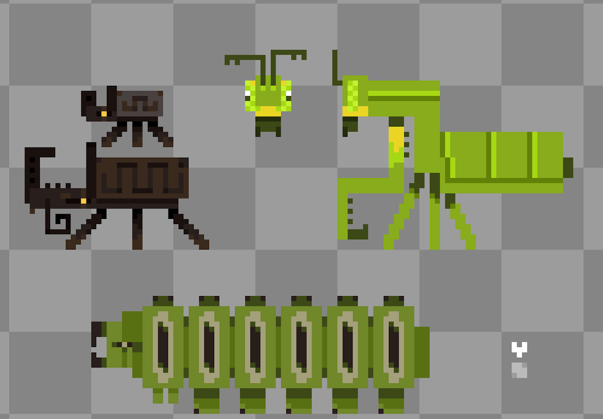 ysach_'s tweet photo. Bugs

#Minecraft #pixelart https://t.co/2lAW1f3BUz