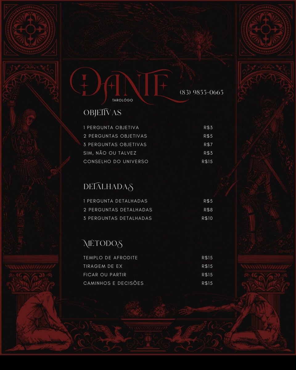 Dante ✶ Tarot tweet media
