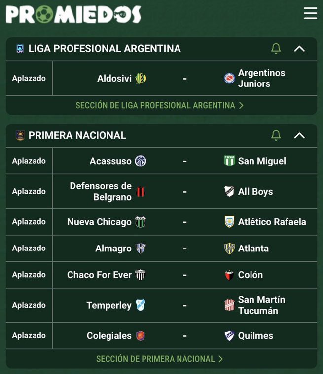 Uno desprestigia un Aldosivi - Argentinos pero cuando no lo tenes lo extrañas.